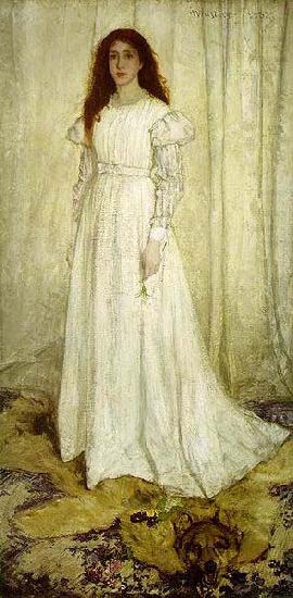 Symphony in White,, James Abbott Mcneill Whistler